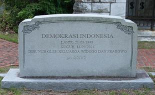 Prabowo Unggul, RIP Demokrasi Muncul di Twitter