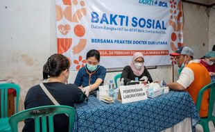 HUT ke-67, BCA Adakan Bakti Sosial Kesehatan