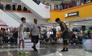 Seru, Puluhan Tim Mengikuti Turnamen Basket Debe Solo 3x3 di SGM