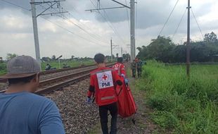 Tertabrak KA dan Terseret 100 Meter di Prambanan Klaten, Pria Lansia Meninggal