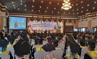 Universitas Terbuka Surakarta Lepas 496 Wisudawan