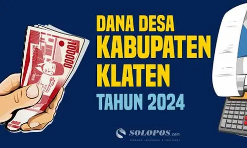 Data Penerimaan Dana Desa 2024 Kabupaten Klaten