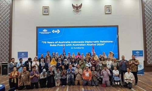 Rayakan 75 Tahun Hubungan Australia-Indonesia, Alumni Australia Bukber di Solo