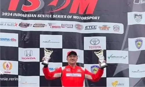 Ayah dan Anak Tim Pembalap Honda Juara di ISSOM