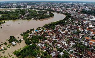 36 Desa di Bojonegoro Terendam Banjir Luapan Sungai Bengawan Solo