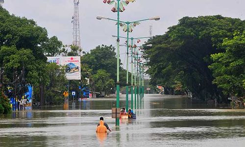 Banjir Bandang, Ribuan Hektare Sawah di Jateng Terancam Gagal Panen