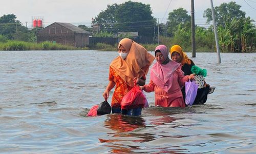 Sepekan Banjir Kudus, 6.523 Rumah di 31 Desa Masih Terendam