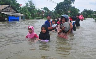 Sedih! Banjir di Kudus Rendam 6.505 Rumah, 6 Orang Meninggal