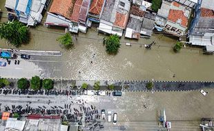 Tanggul Sungai Wulan Jebol, Warga Demak Mengungsi Lagi