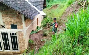 2 Rumah di Musuk Sragen Diterjang Longsor, Dinding Kamar Jebol