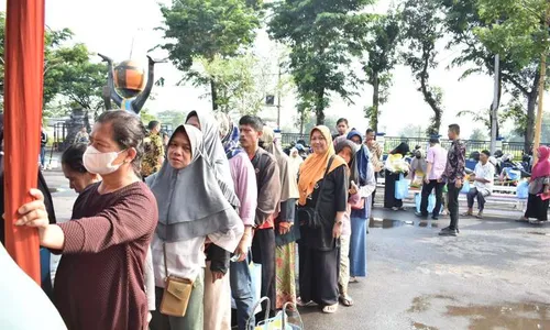 PUD Aneka Usaha Gelar OP Sembako, Pemkab Karanganyar Siap Tambah Sasaran