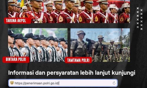 Jangan Keliru, Ini Tutorial dan Alur Pendaftaran di Link Penerimaan Polri 2024