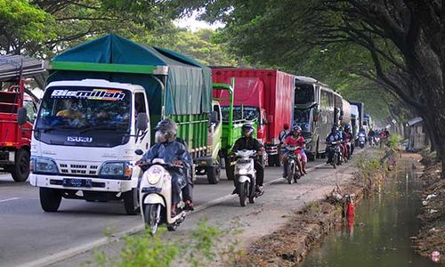 Jalan Pantura Demak-Kudus Dibuka Total Usai Banjir Surut