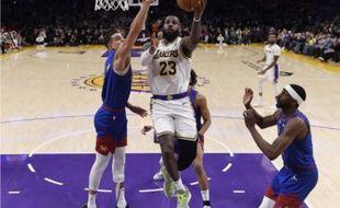 Nuggets Coreng Sejarah Capaian 40.000 Poin LeBron, Tekuk Lakers 124-114