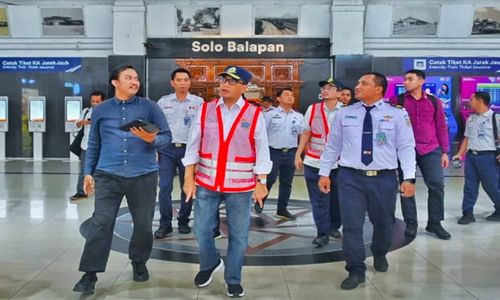 Menhub akan Percantik 3 Stasiun di Solo, Mulai dari Balapan hingga Jebres