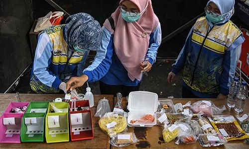 Dinkes Uji Sampel Takjil yang Dijual di Kota Tangerang saat Ramadan