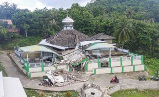 Dahsyatnya Gempa Bawean, Ratusan Fasilitas Umum di Gresik Rusak