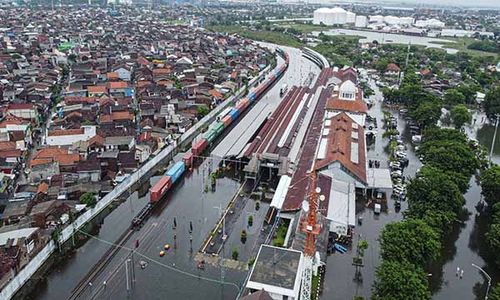 Semarang (Kaline) Banjir, Saat Alam Mulai Bosan Bersahabat