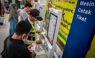 283.667 Tiket KA Mudik Lebaran 2024 di Daop I Jakarta Telah Terjual