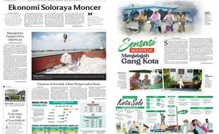 Solopos Hari Ini : Ekonomi Soloraya Moncer