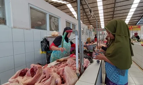 Daging Ayam di Salatiga Tembus Rp40.000/kg, Penjual dan Pembeli Mengeluh