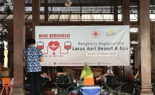 Laras Asri Resort & Spa Salatiga Rutin Gelar Aksi Pendonoran Darah