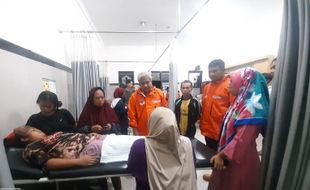 Longsor Terjang Karanganyar, 8 Orang Terluka, Puluhan Warga Mengungsi