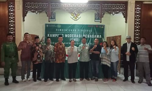 Sudiroprajan dan Kratonan Dicanangkan Jadi Kampung Moderasi Beragama di Solo