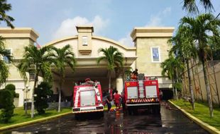 Hall Bengawan Sport Solo Terbakar, Penyebab Diduga Korsleting