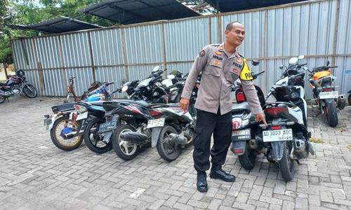 Viral Pemotor Ugal-ugalan di Klaten, Polisi Tangkap 16 Remaja dan Sita 6 Motor