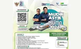 Siap-siap Daftar! Pegadaian Kembali Adakan Mudik Asyik Bersama BUMN