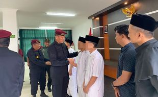 Jelang Ramadan, 4 Napiter Nusakambangan Ikrar Setia NKRI