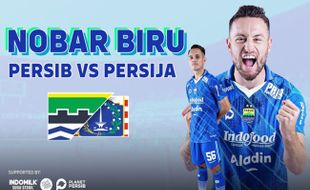 Laga Tanpa Penonton Vs Persija, Persib Bikin Nobar di 3 Tempat di Bandung