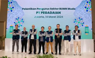 Siap Mengakselerasi Talenta Muda, Pegadaian Lantik Pengurus BUMN Muda Pegadaian