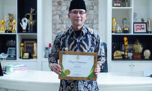 Selamat! Bupati Boyolali Said Hidayat Dapat Penghargaan Baznas Award 2024