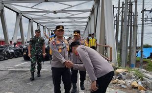 Polda Jateng Kerahkan Personel Pemantau Keamanan Rumah Korban Banjir di Demak