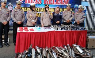 Dua Pekan Operasi, Polres Salatiga Tindak 1.124 Pelanggar Lalu Lintas