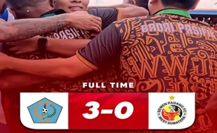 Menang Besar 3-0 Atas Semen Padang, PSBS Biak di Ambang Juara Liga 2 2023/2024