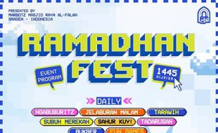 Masjid Raya Al Falah Sragen Kembali Gelar Ramadhan Fest, Ini Ragam Kegiatannya