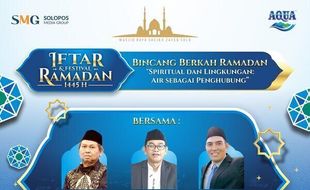 Ramaikan Iftar Ramadan, AQUA Usung Edukasi Lingkungan di Masjid Syeikh Zayed