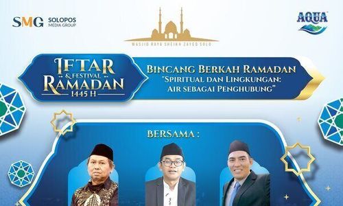 Ramaikan Iftar Ramadan, AQUA Usung Edukasi Lingkungan di Masjid Syeikh Zayed