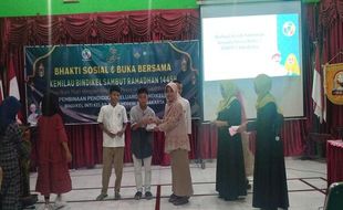 Bindikel SMPN 9 Solo Gelar Bakti Sosial untuk Tumbuhkan Rasa Empati