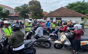 Ribuan Pelanggar Terjaring Operasi Keselamatan Lalu Lintas Candi di Karanganyar