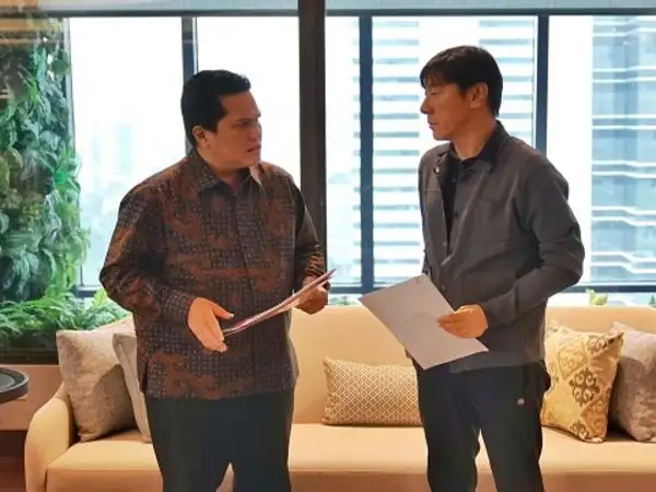 Shin Tae-yong: Terima Kasih Erick Thohir, Indonesia Harus ke Piala Dunia!