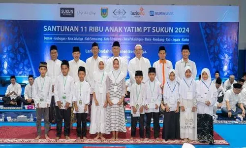 Bulan Ramadan, PT Sukun Beri Santunan 11.000 Anak Yatim