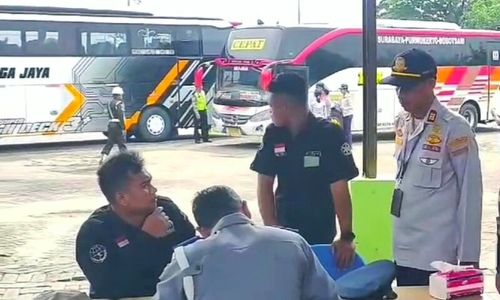 Operasi Ramp Check Jelang Lebaran 2024 di Terminal Ngawi, 3 Bus Kena Tilang