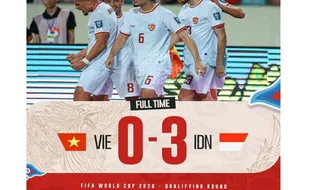 Keren! Garuda Patuk Vietnam, Suporter Lawan Justru Beri Aplaus untuk Asnawi Dkk