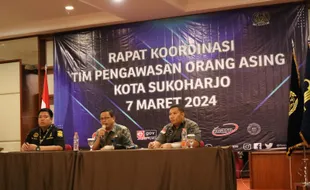 Rapat Timpora Koordinasikan Pengawasan Orang Asing di Sukoharjo