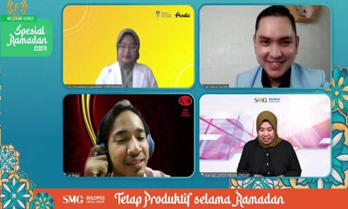 Webinar Series Ramadan: Ini Tips Agar Tetap Fit meski Berpuasa Sebulan Penuh