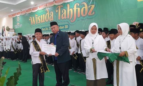 Jelang Ramadan, 391 Siswa SD BWM Sragen Penghafal Al-Qur’an Diwisuda